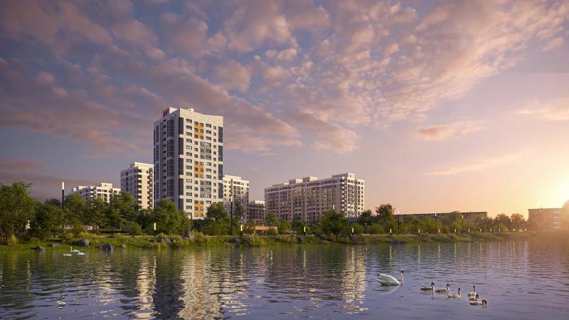 1-к квартира, 34 м2, 5/16 эт. ЖК МОНЕ