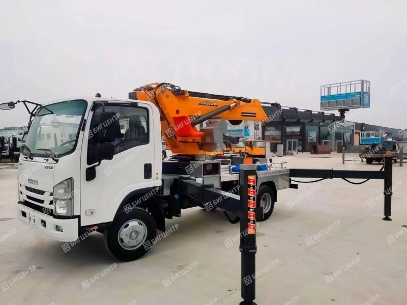 Автовышка Isuzu 28, 30, 32, 36, 45 ,56 метров