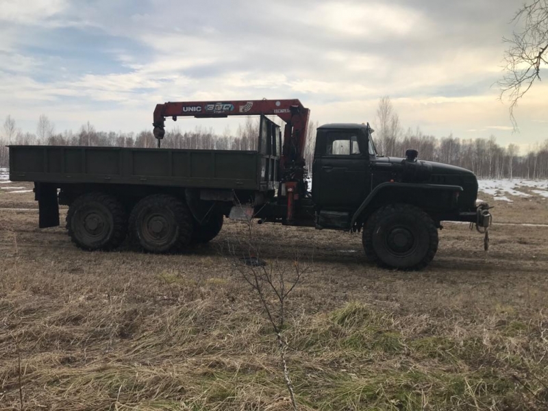 Манипулятор на базе Урала