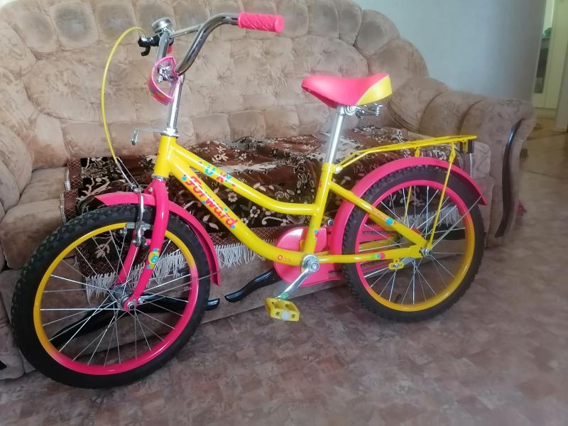 Велосипед, детский, для девочки 5-7 лет