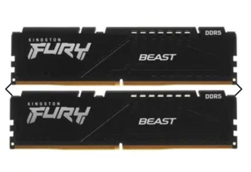   Kingston FURY Beast Black [KF556C40BBK2-16] 16 