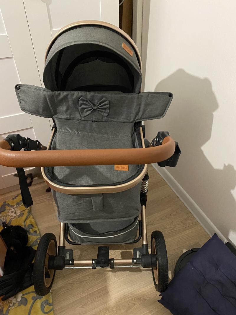 Коляска 3 в 1 BibiKids с автокреслом 0+