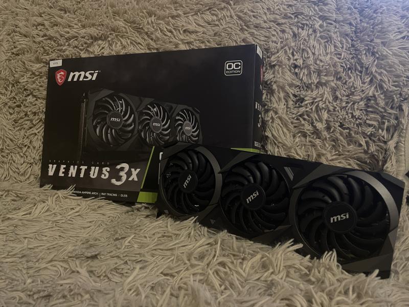 MSI 3080 VENTUS 3X 10gb