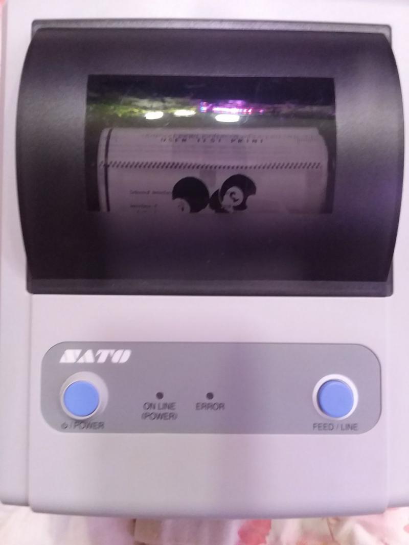 Термотрансферный принтер этикеток sato CG408TT