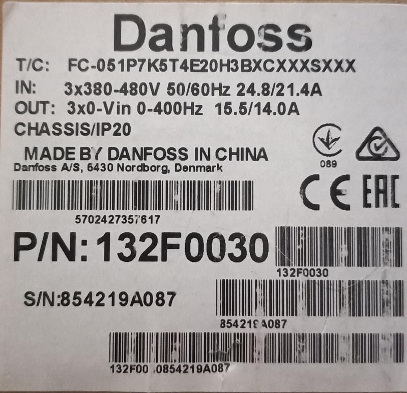   Danfoss 132F0030