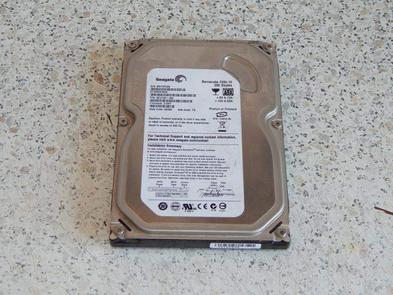   Seagate 250 Gb.