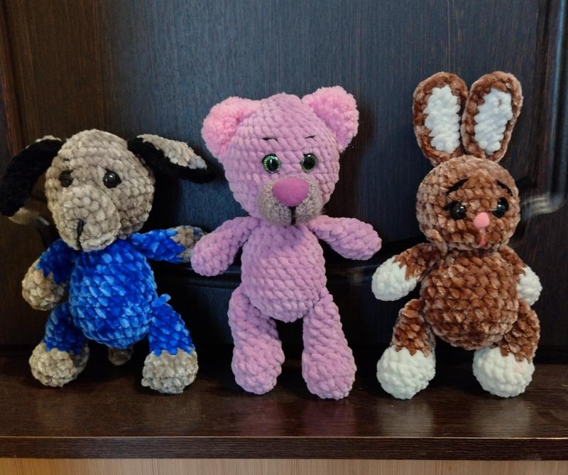 Вязанные десткие игрушки