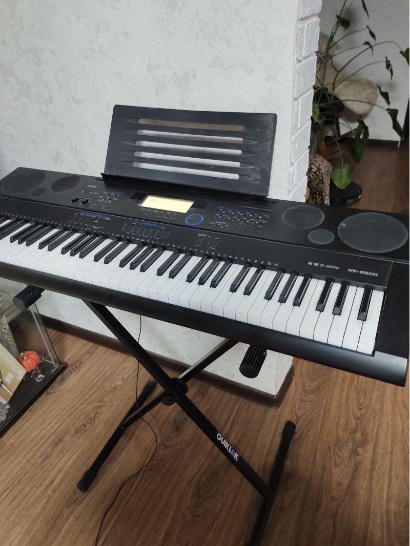 Синтезатор casio wk 6500