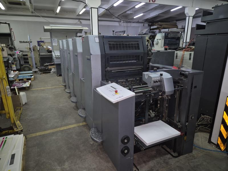 Heidelberg SM 52-5, 2004 г.в. 94 млн отт, 5+0, без переворота.