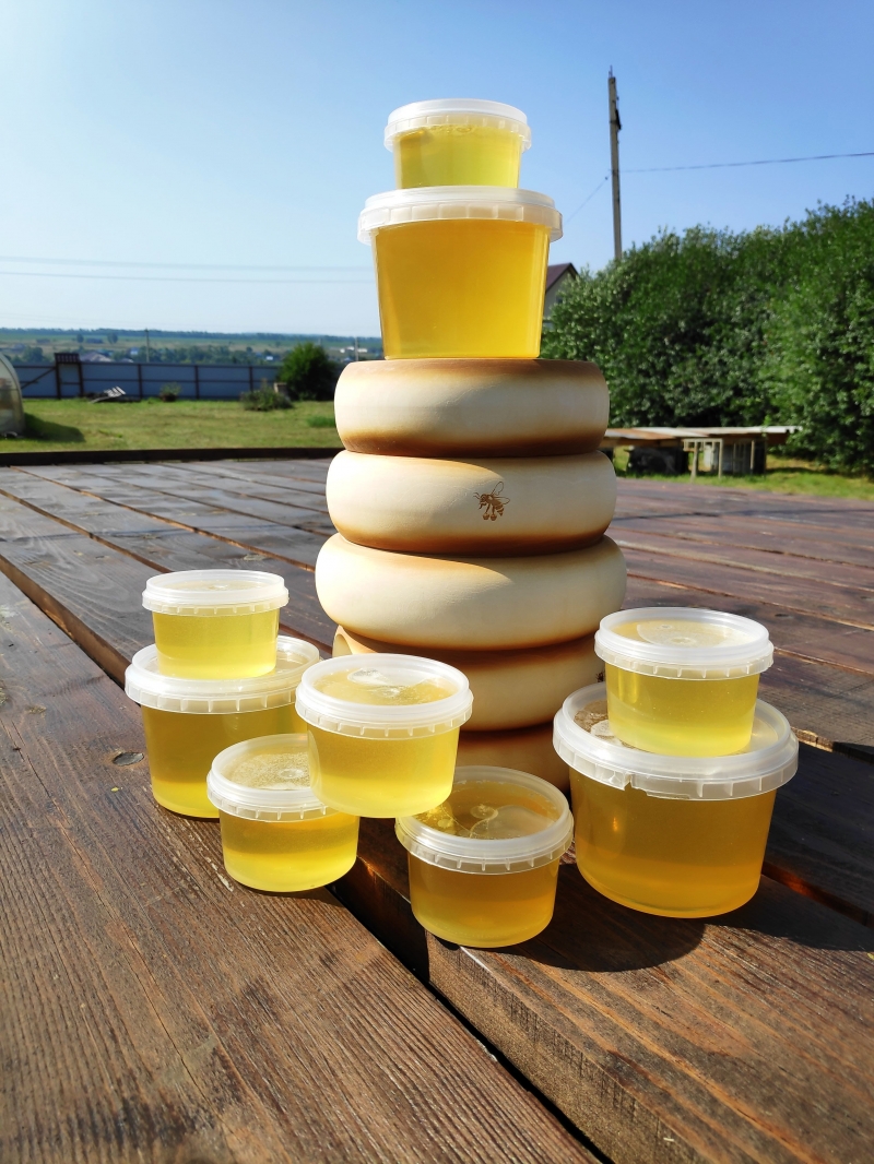 Башкирский липовый мёд со своей пасеки