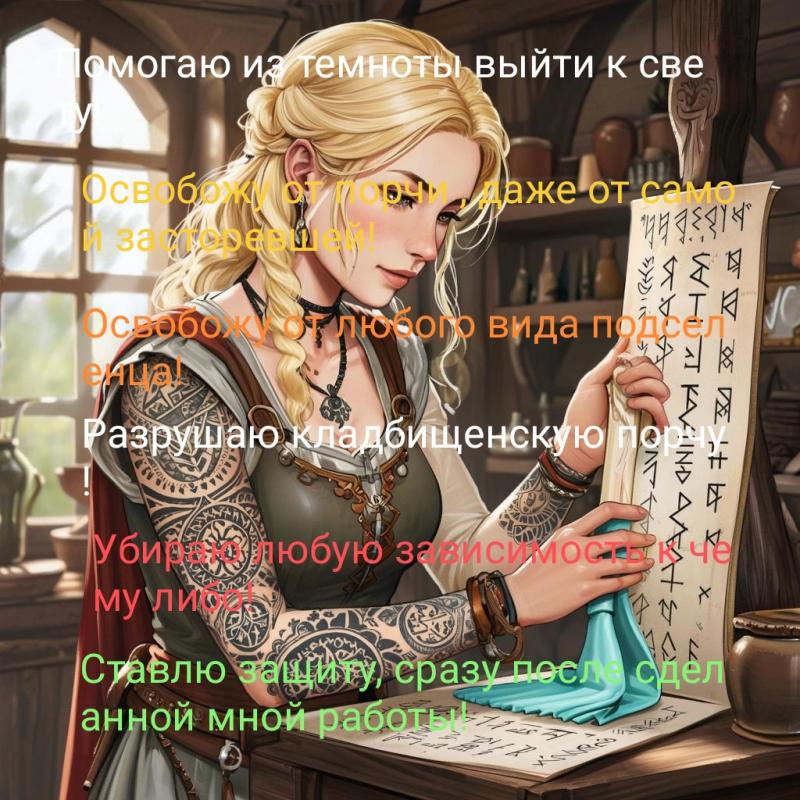 Снятие порчи, негатива . Освобождение от подселенцев, мертвяков, дьявола и т д.