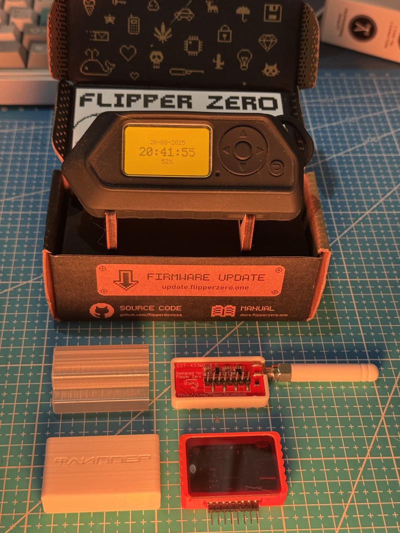 Flipper Zero с доп. оборудованием