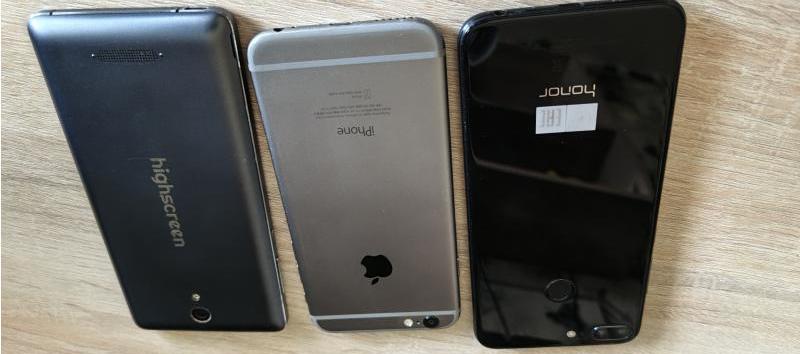 IPhone 8, Higscreen, Honor