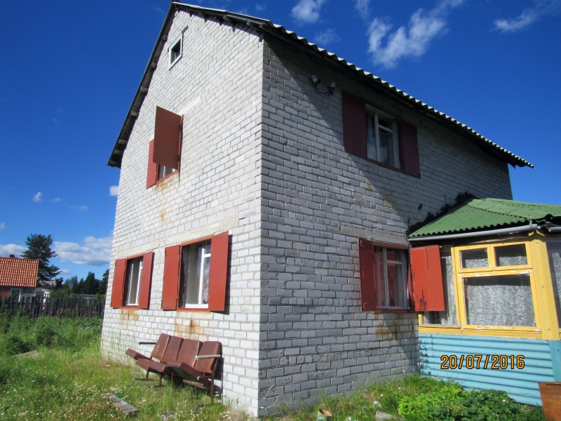 Дом 110 м2 с разработанным участком