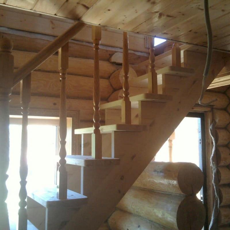 Лестницы деревянные на заказ