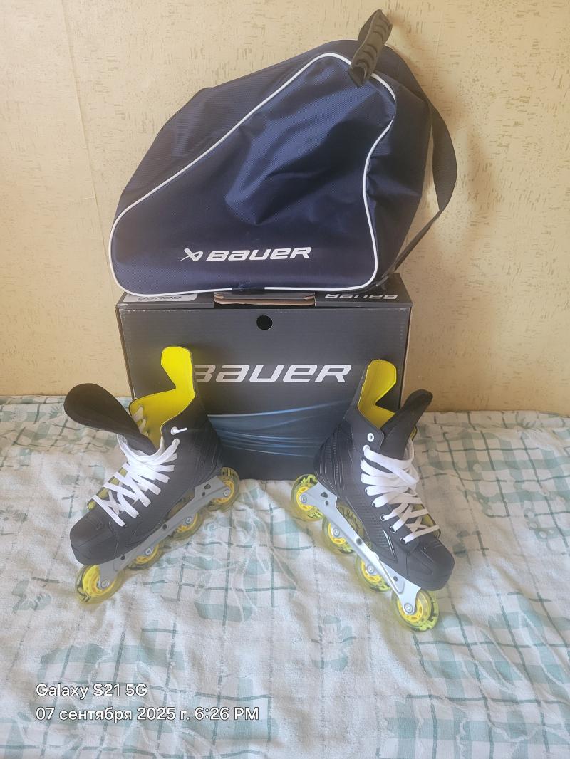Продам новые роликовые коньки bauer.
