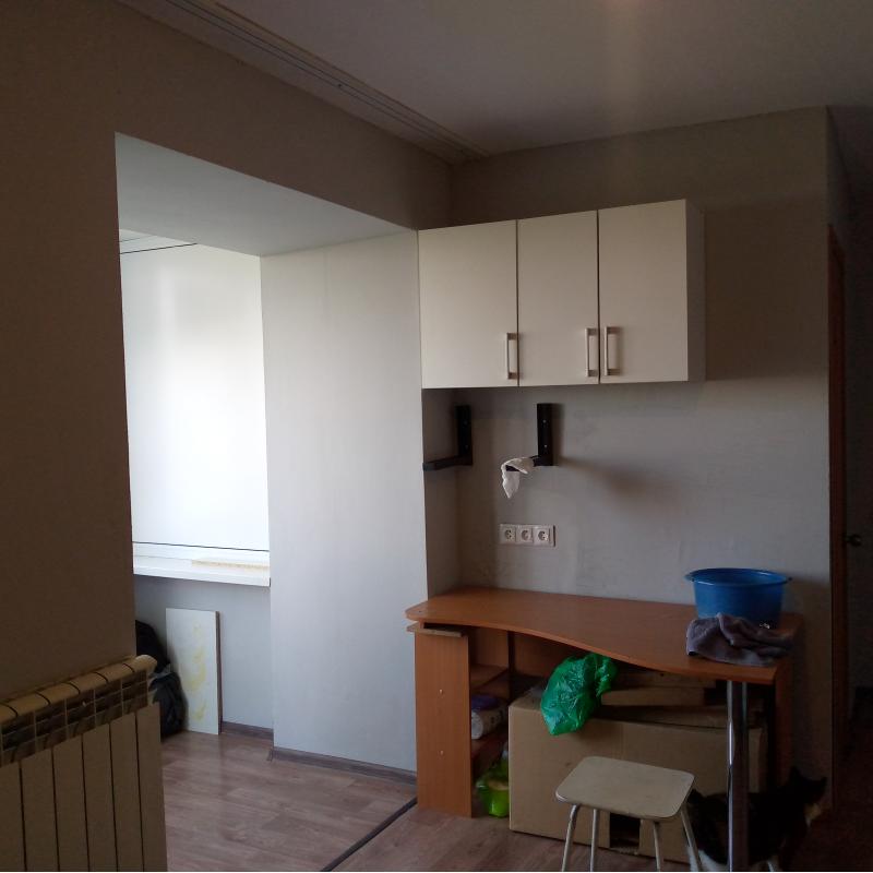 1-к квартира с балконом!, 16 м2, 6/9 эт.
