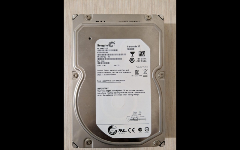 Seagate 3 Tb