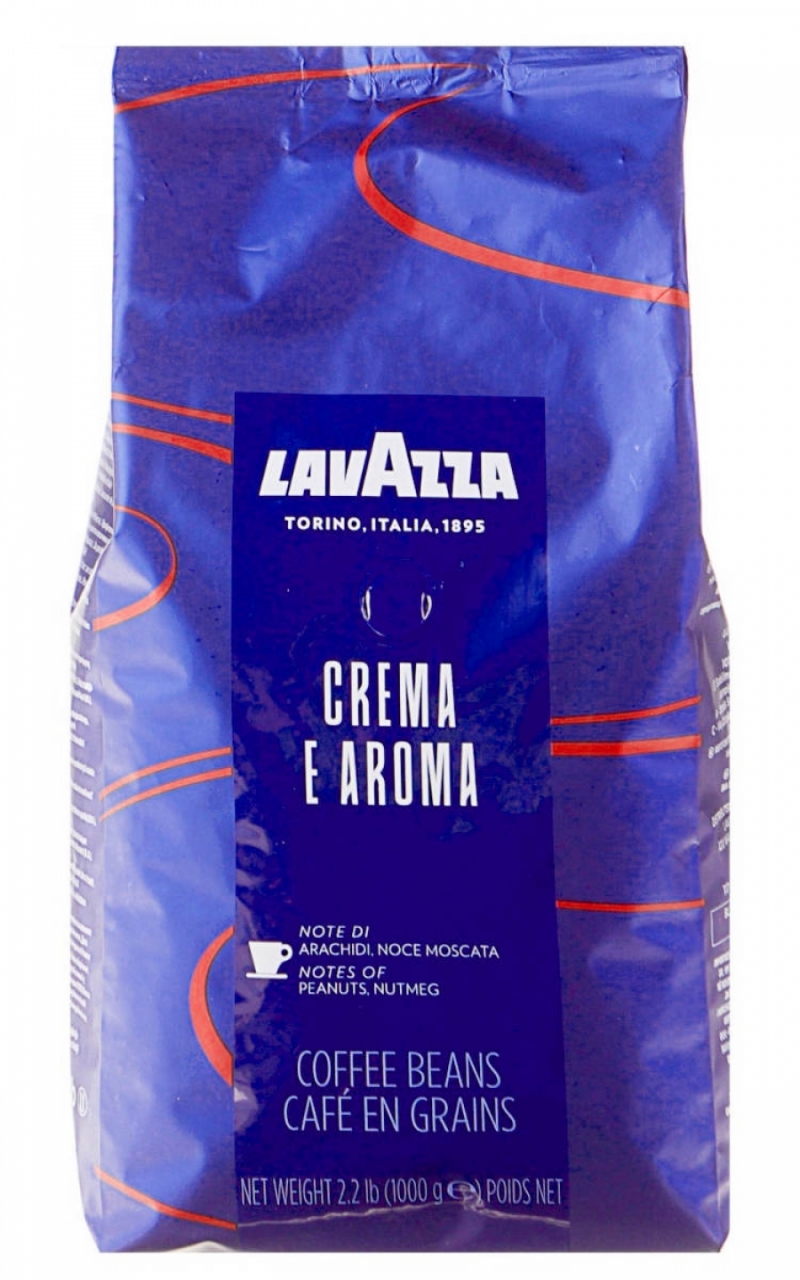 Кофе в зёрнах Lavazza crema e aroma