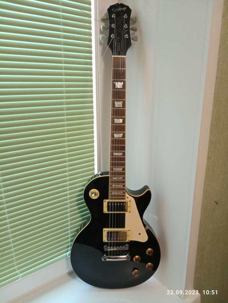 Epiphone Les Paul Standard 2001, rea.