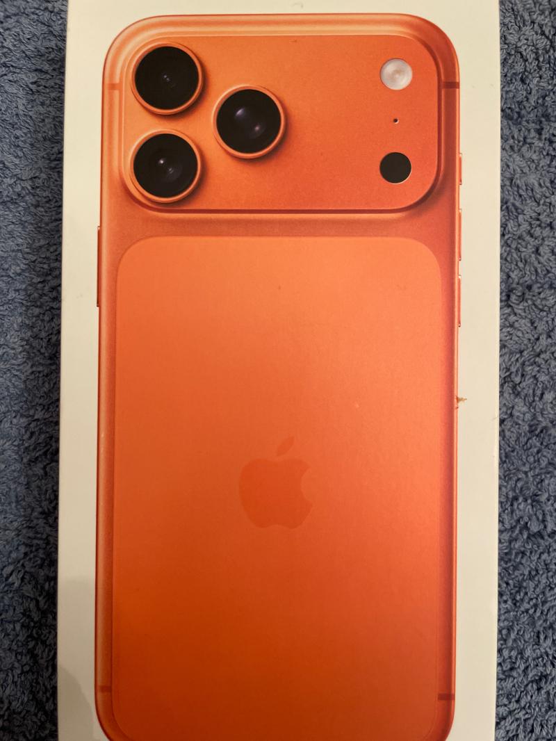 iPhone 17 pro max