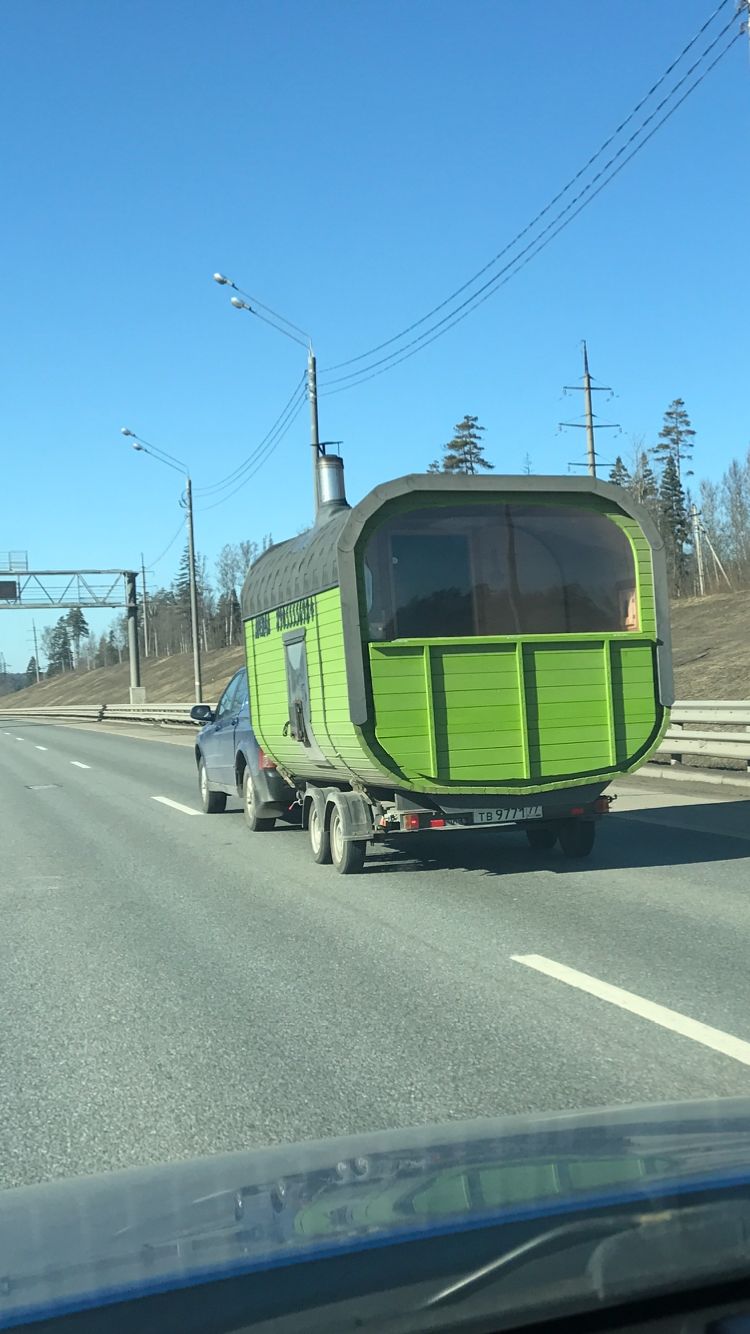 Аренда бани и чана на колёсах