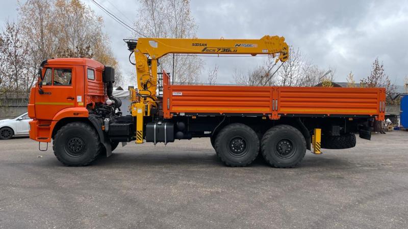 Аренда и услуги манипулятора-вездехода, стрела 7 т, 19 м, борт 8 т, 6 м