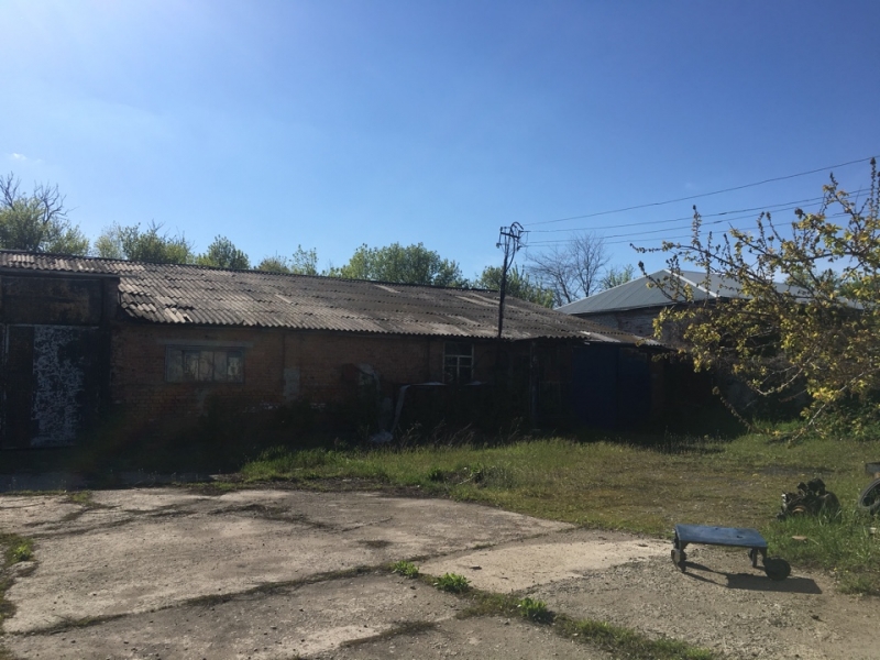Продается земельный участок и здание склада