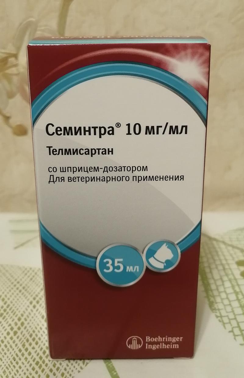 Семинтра для кошек при хронической почечной недостаточности (ХПН).