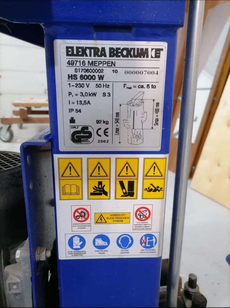   Electra Beckum HS 6000 W