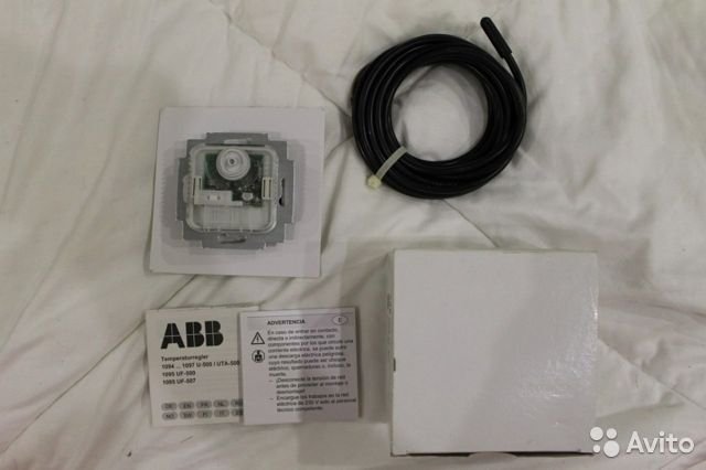 Механизм термостата с датчиком для полов ABB - 1095 UF-507